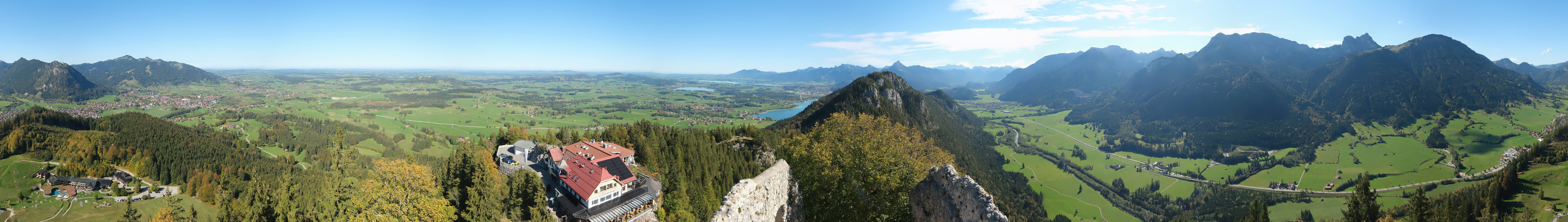 Archiv Foto Webcam Ausblick Burgruine Falkenstein