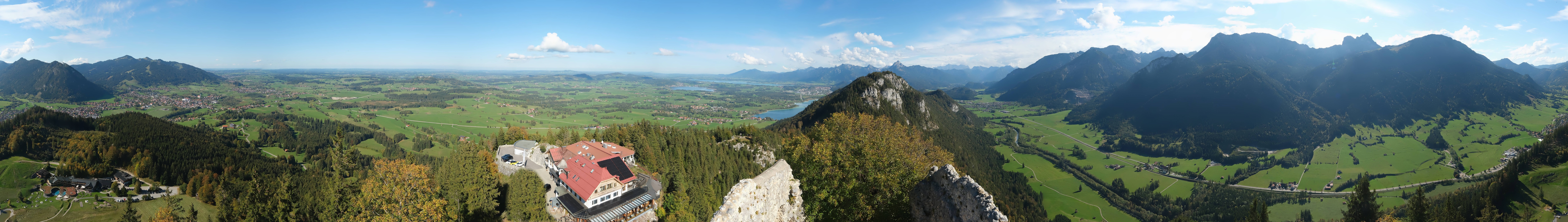 Archiv Foto Webcam Ausblick Burgruine Falkenstein