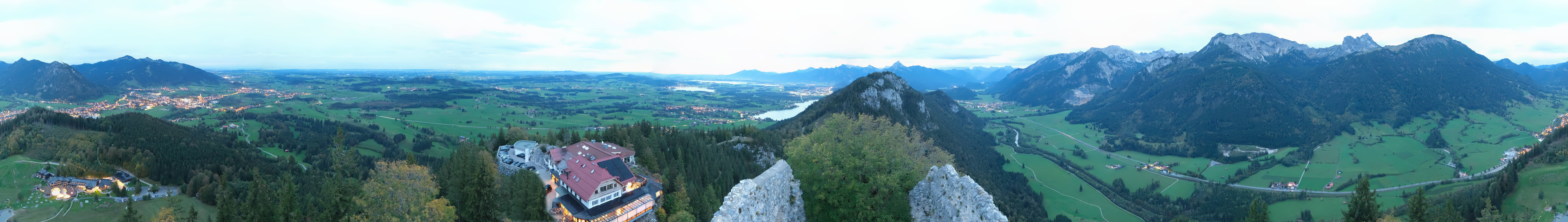 Archiv Foto Webcam Ausblick Burgruine Falkenstein