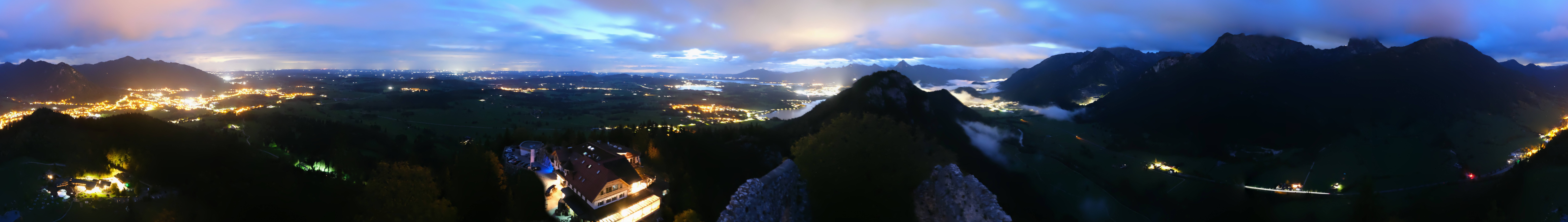 Archived image Webcam Allgäu: Castle Falkenstein