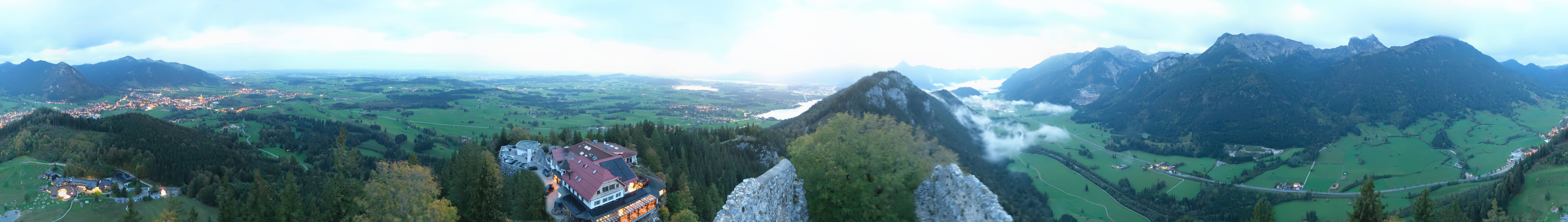 Archived image Webcam Allgäu: Castle Falkenstein