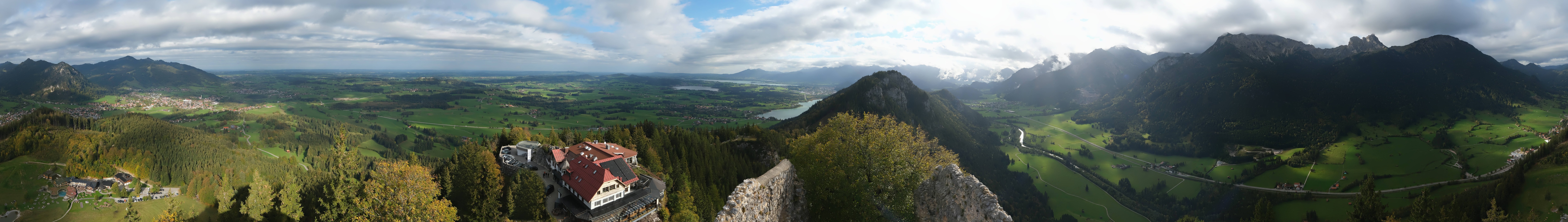 Archived image Webcam Allgäu: Castle Falkenstein