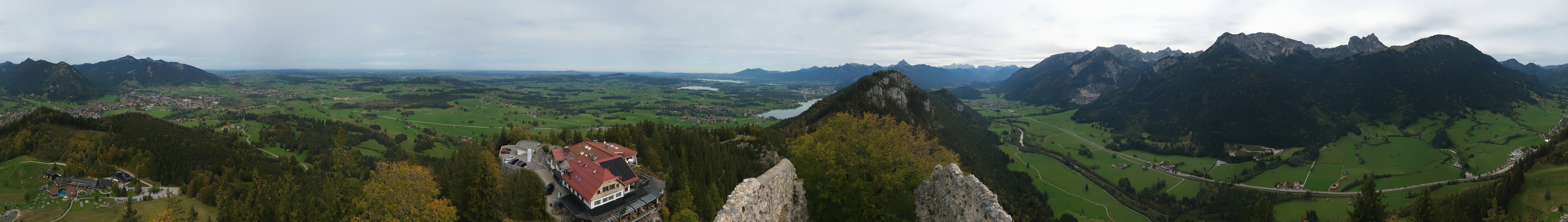 Archiv Foto Webcam Ausblick Burgruine Falkenstein
