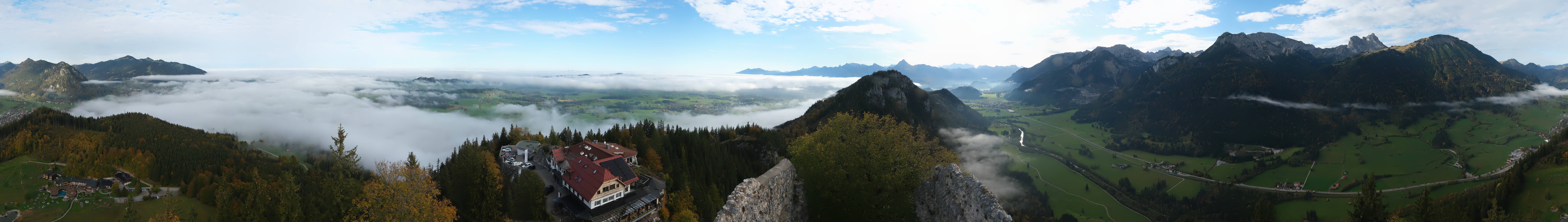 Archived image Webcam Allgäu: Castle Falkenstein