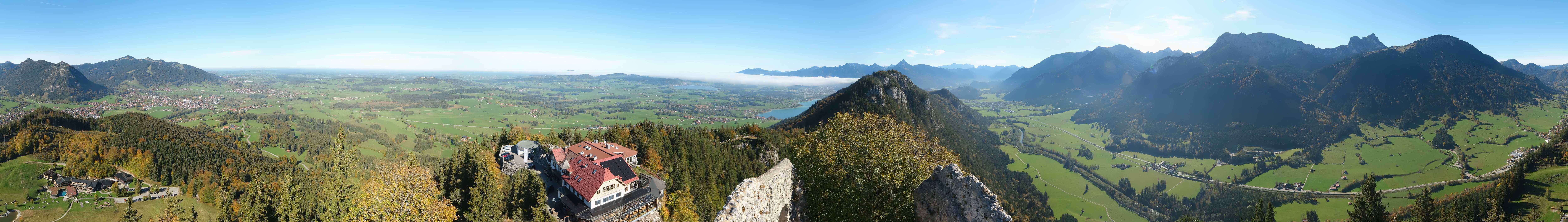 Archived image Webcam Allgäu: Castle Falkenstein
