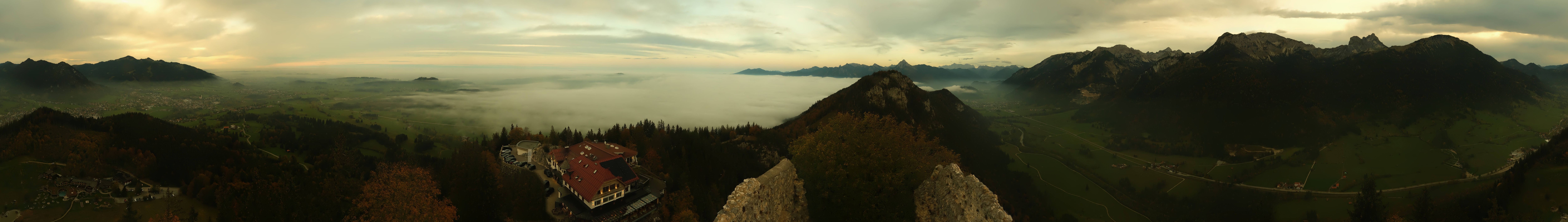 Archived image Webcam Allgäu: Castle Falkenstein