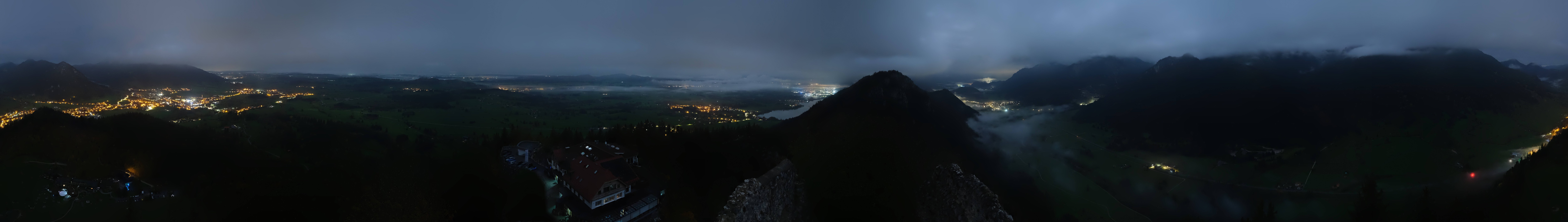 Archived image Webcam Allgäu: Castle Falkenstein
