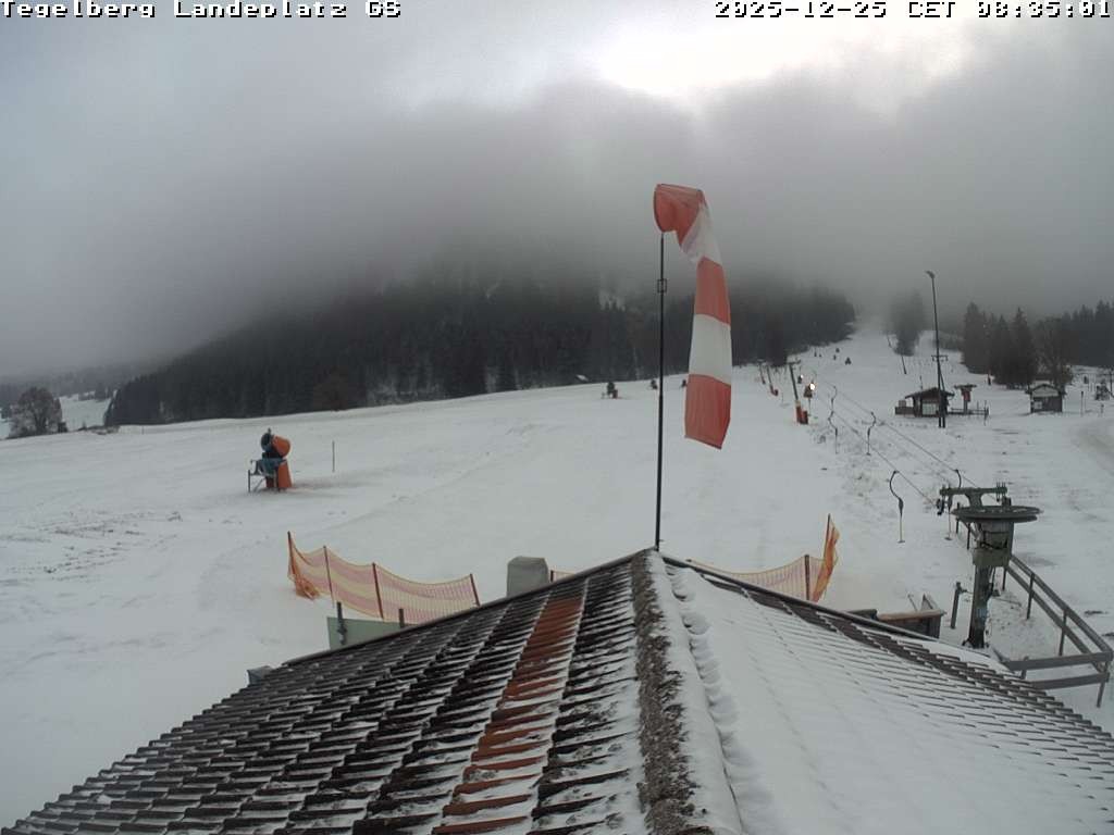 Archiv Foto Webcam Schwangau: Landeplatz am Tegelberg
