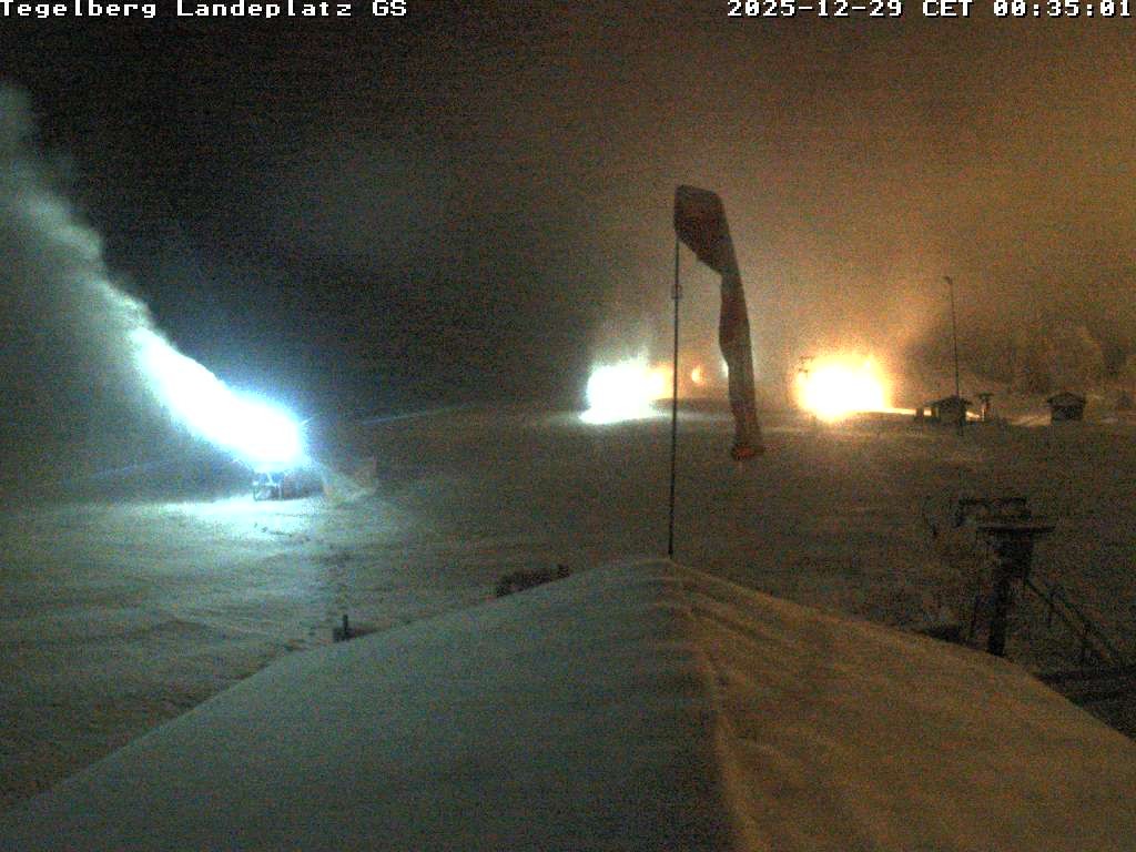 Archiv Foto Webcam Schwangau: Landeplatz am Tegelberg