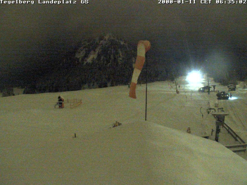 Archiv Foto Webcam Schwangau: Landeplatz am Tegelberg