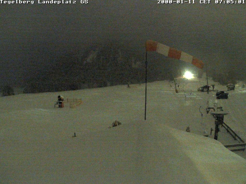 Archiv Foto Webcam Schwangau: Landeplatz am Tegelberg