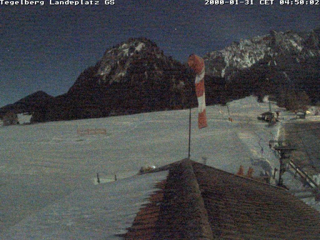 Archiv Foto Webcam Schwangau: Landeplatz am Tegelberg