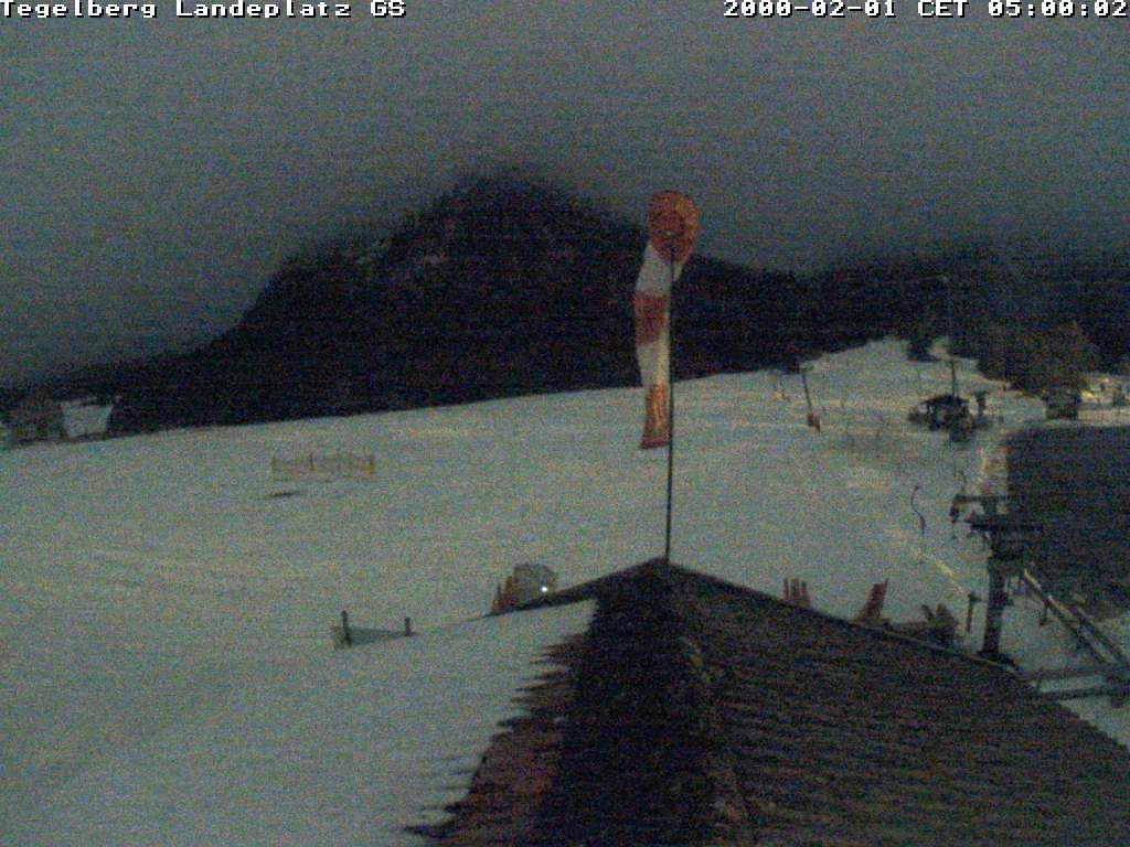Archiv Foto Webcam Schwangau: Landeplatz am Tegelberg