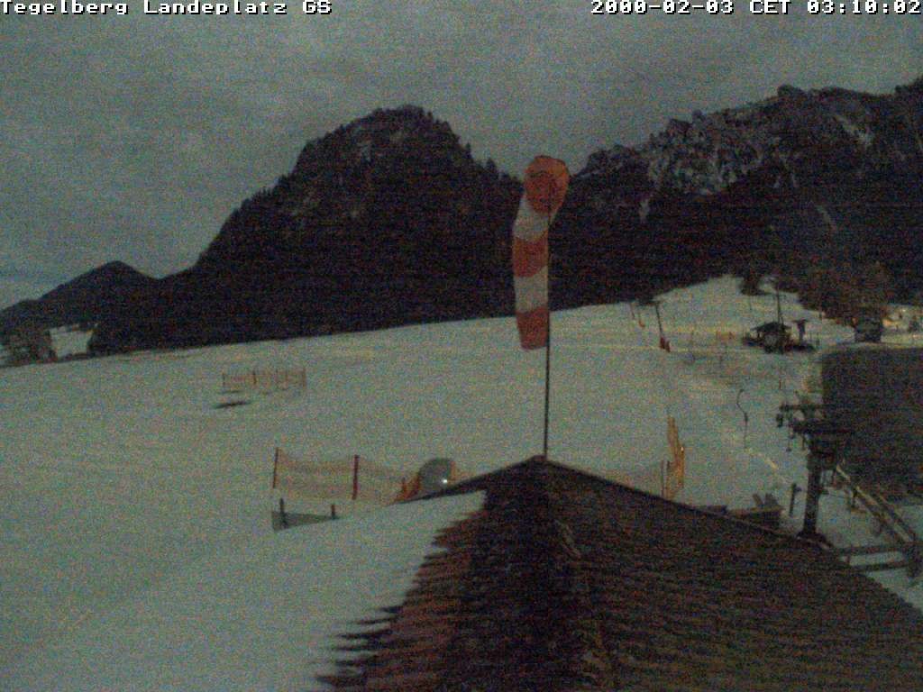 Archiv Foto Webcam Schwangau: Landeplatz am Tegelberg