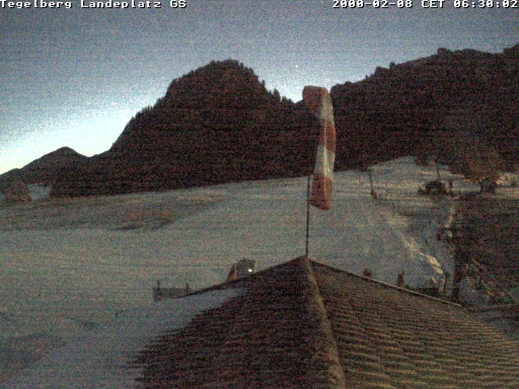 Archiv Foto Webcam Schwangau: Landeplatz am Tegelberg