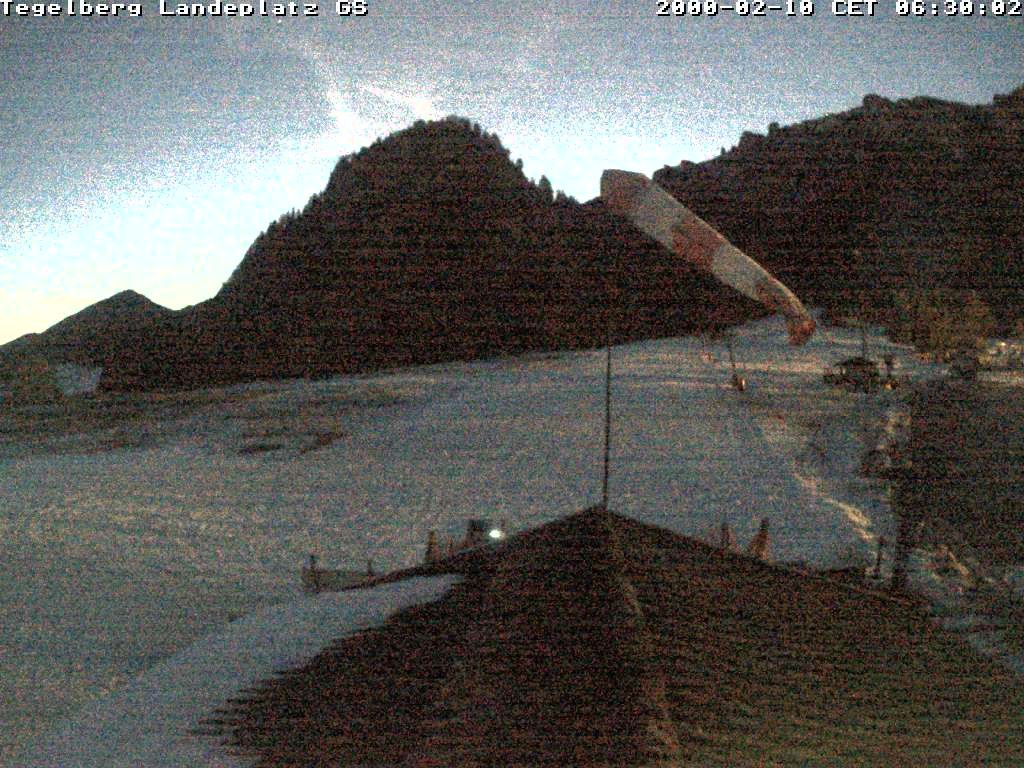 Archiv Foto Webcam Schwangau: Landeplatz am Tegelberg