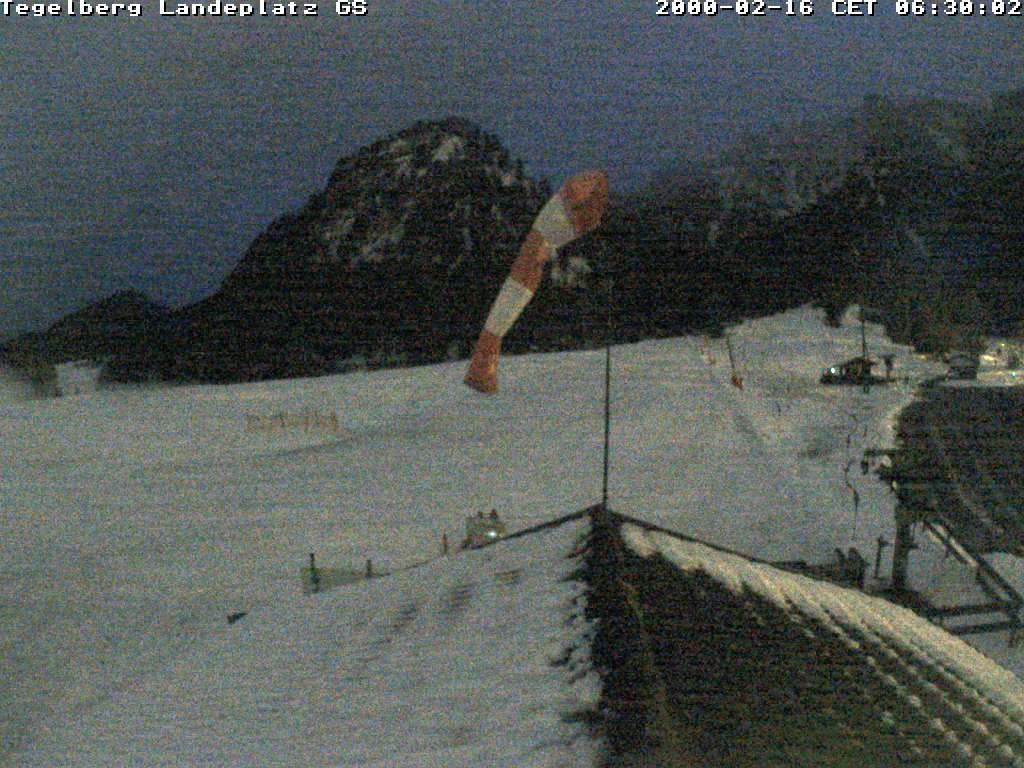 Archiv Foto Webcam Schwangau: Landeplatz am Tegelberg