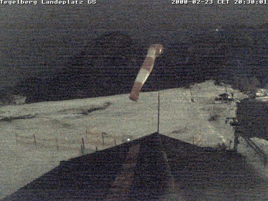 Archived image Webcam Tegelberg - Landing place