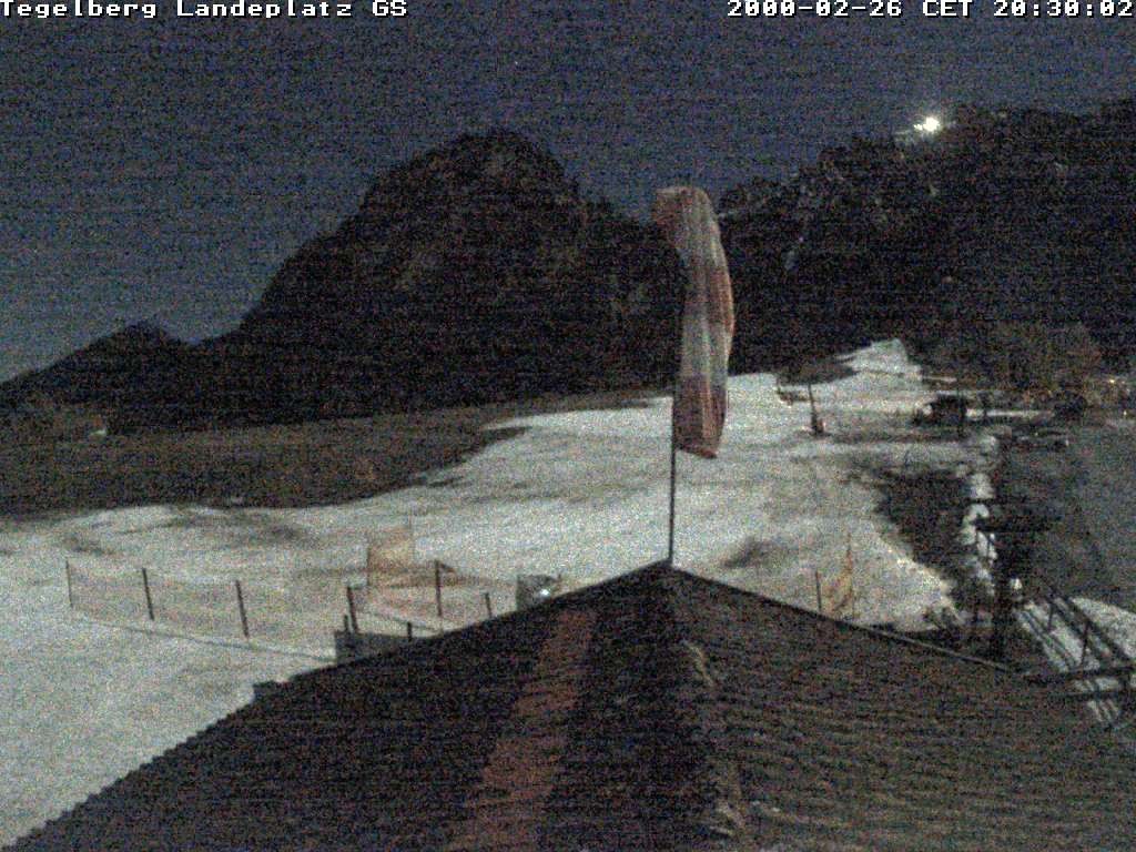 Archived image Webcam Tegelberg - Landing place