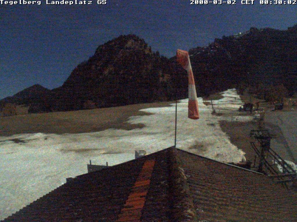 Archiv Foto Webcam Schwangau: Landeplatz am Tegelberg