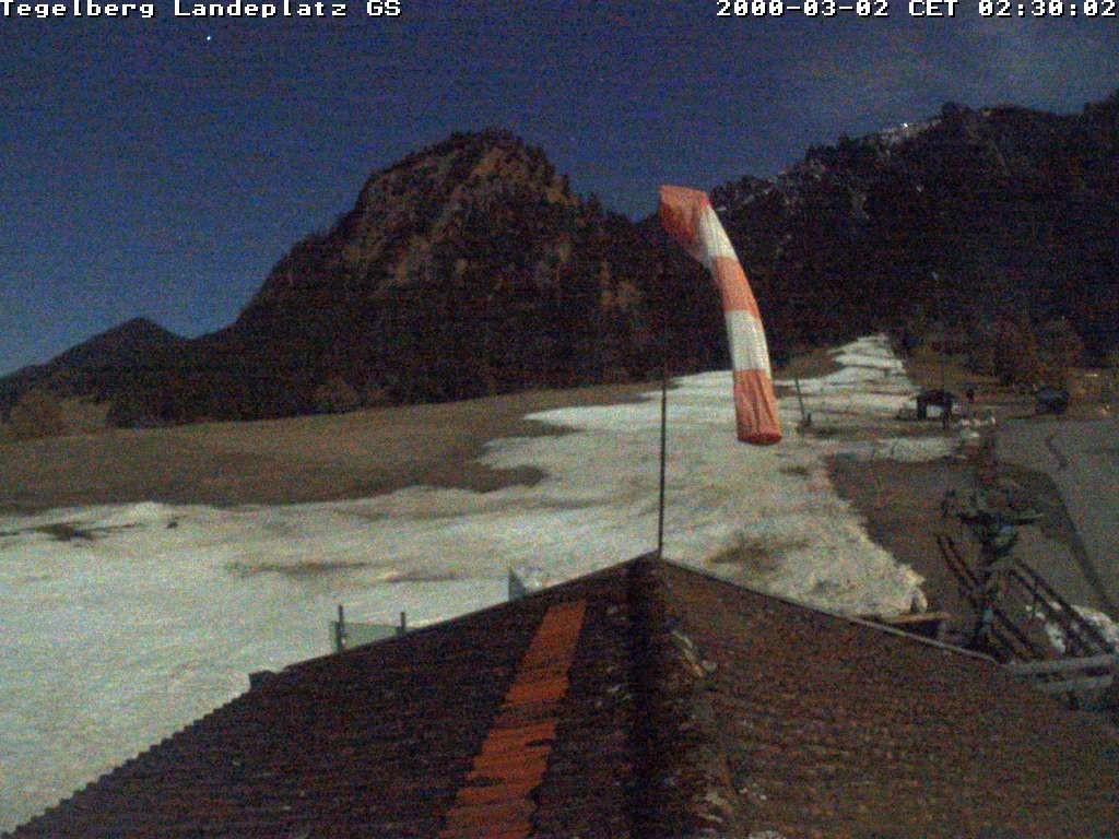 Archiv Foto Webcam Schwangau: Landeplatz am Tegelberg