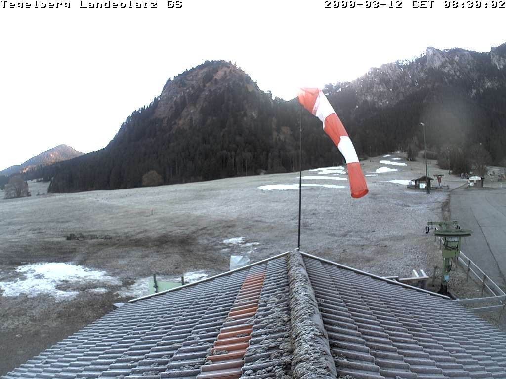 Archived image Webcam Tegelberg - Landing place