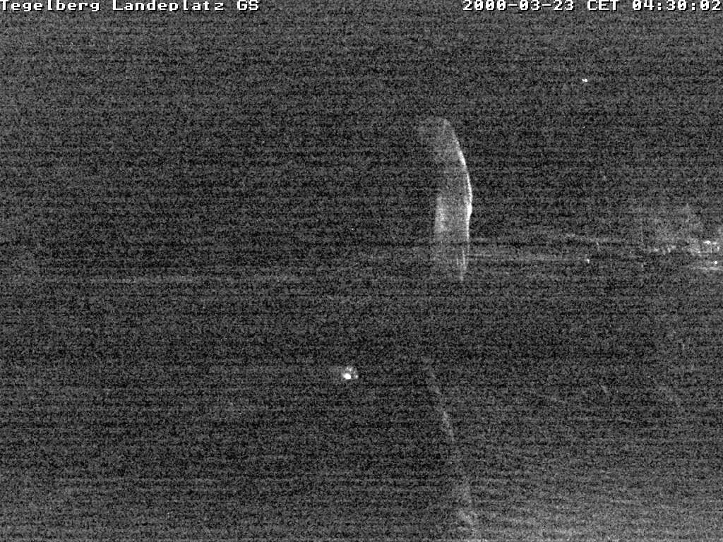 Archived image Webcam Tegelberg - Landing place