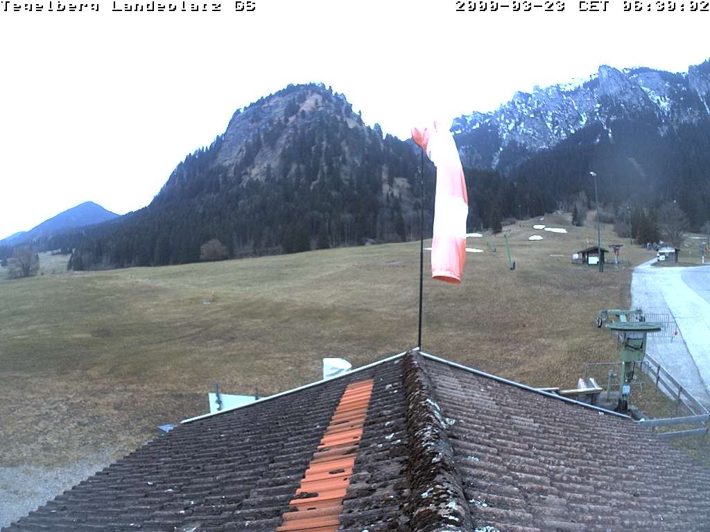 Archived image Webcam Tegelberg - Landing place