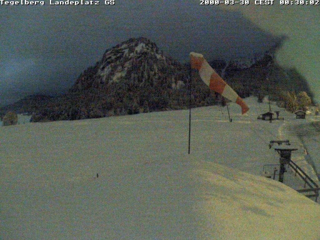 Archived image Webcam Tegelberg - Landing place