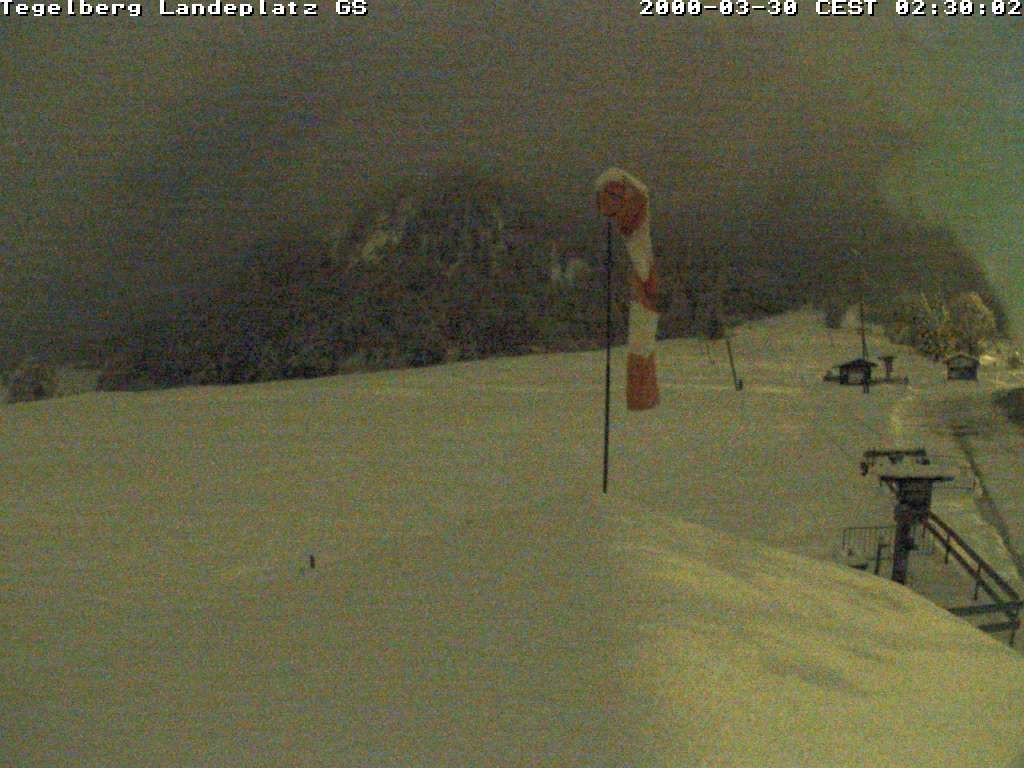 Archived image Webcam Tegelberg - Landing place