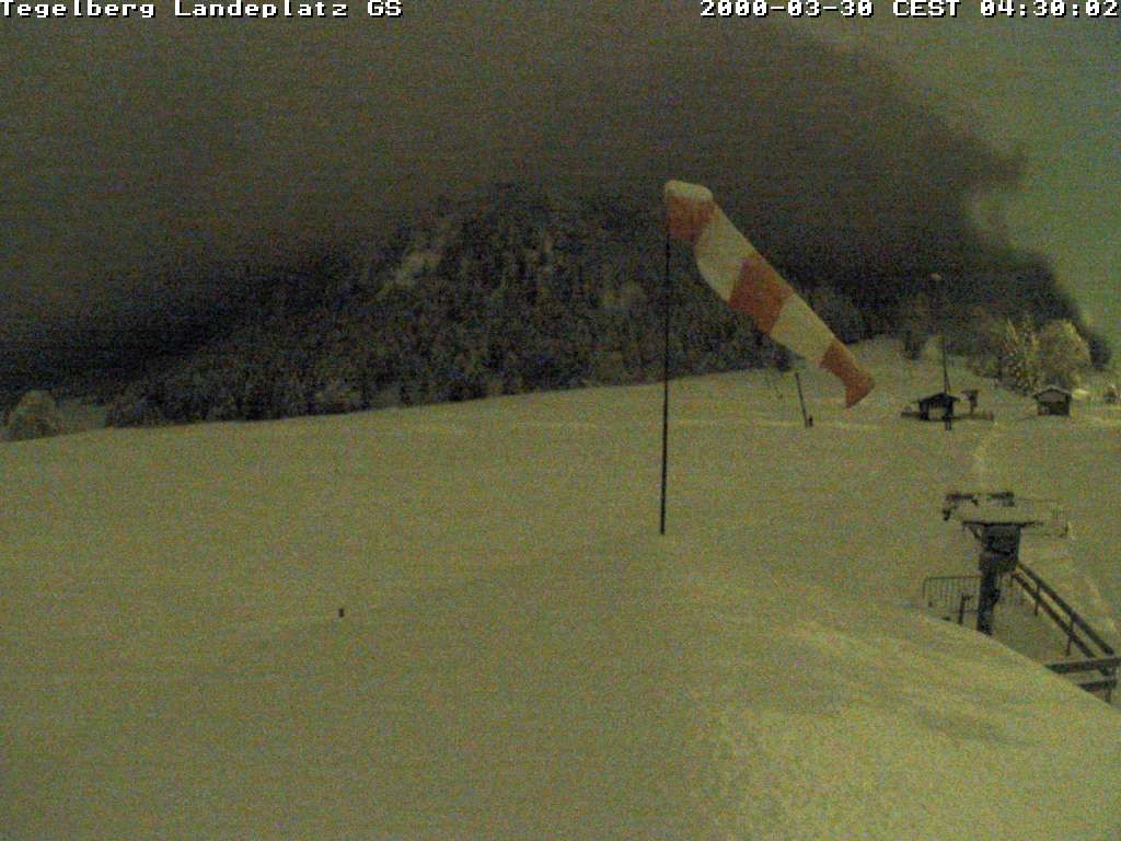 Archived image Webcam Tegelberg - Landing place