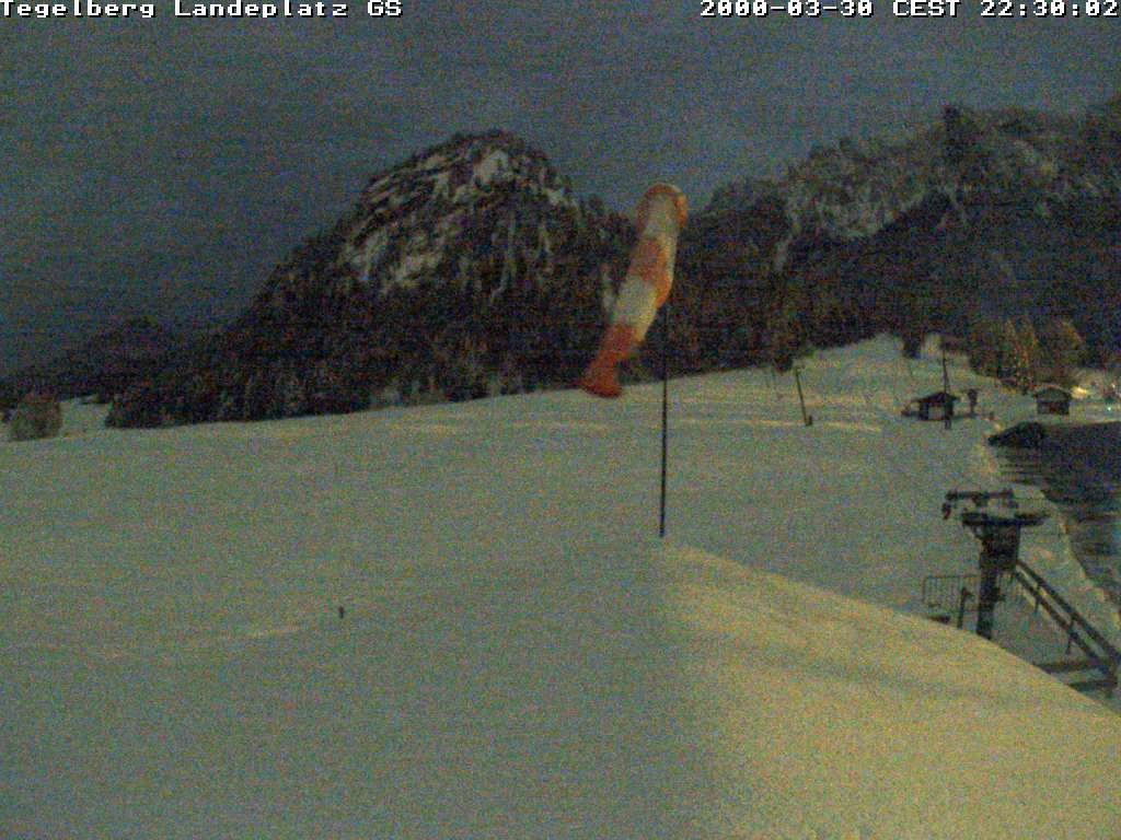 Archived image Webcam Tegelberg - Landing place