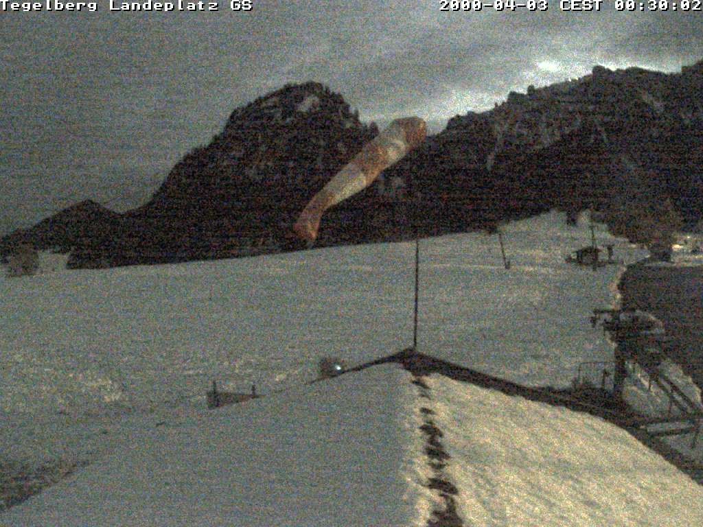 Archived image Webcam Tegelberg - Landing place