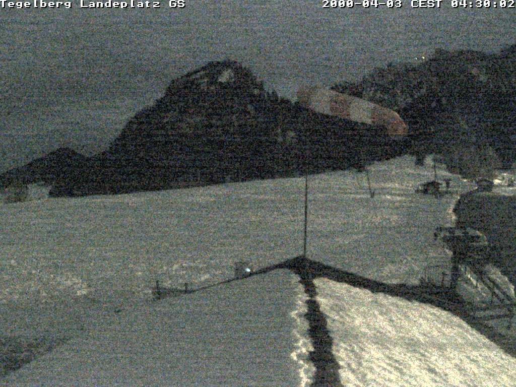 Archived image Webcam Tegelberg - Landing place