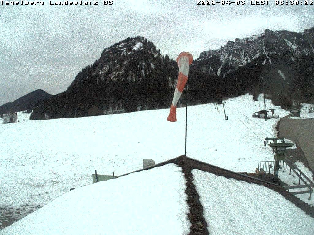 Archived image Webcam Tegelberg - Landing place