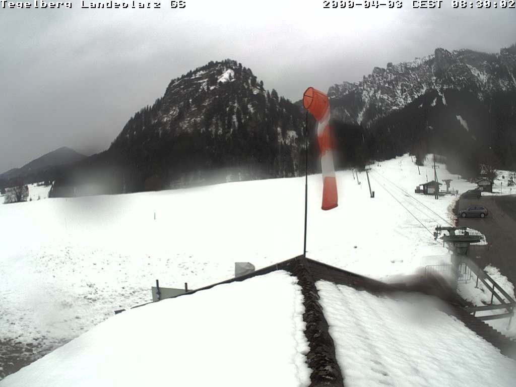 Archived image Webcam Tegelberg - Landing place