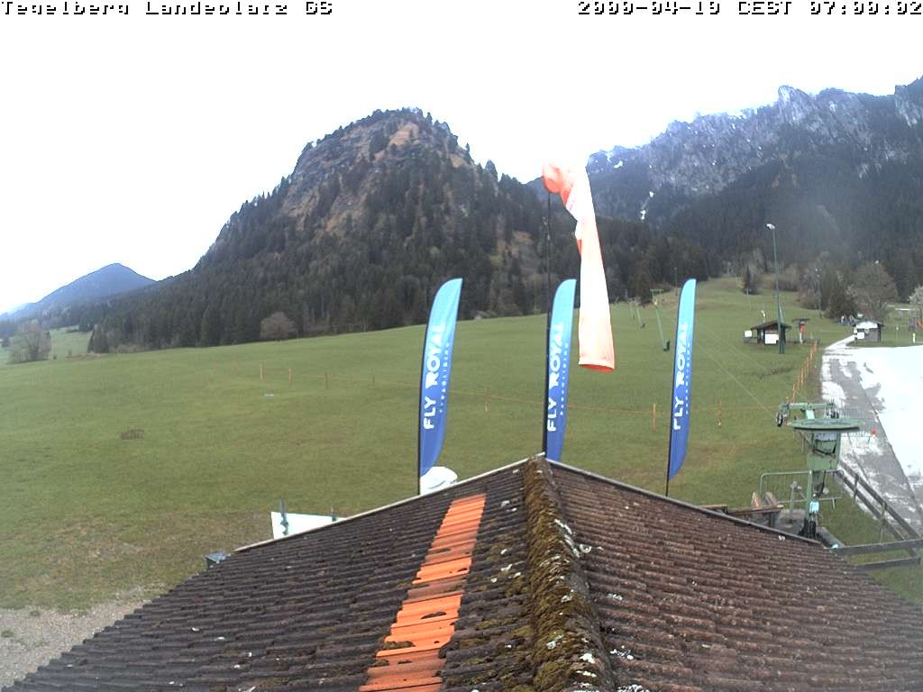 Archived image Webcam Tegelberg - Landing place