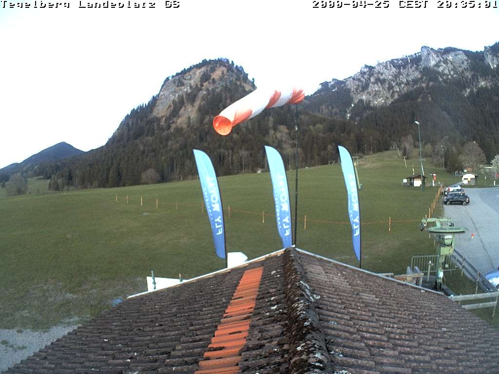 Archiv Foto Webcam Schwangau: Landeplatz am Tegelberg