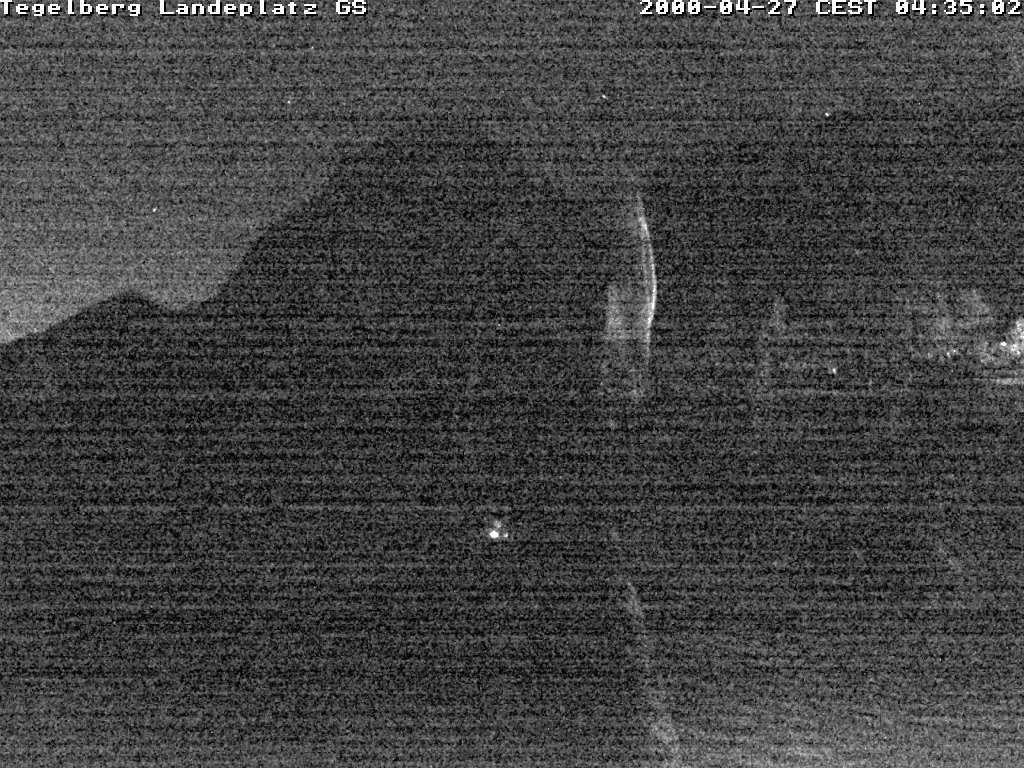 Archived image Webcam Tegelberg - Landing place