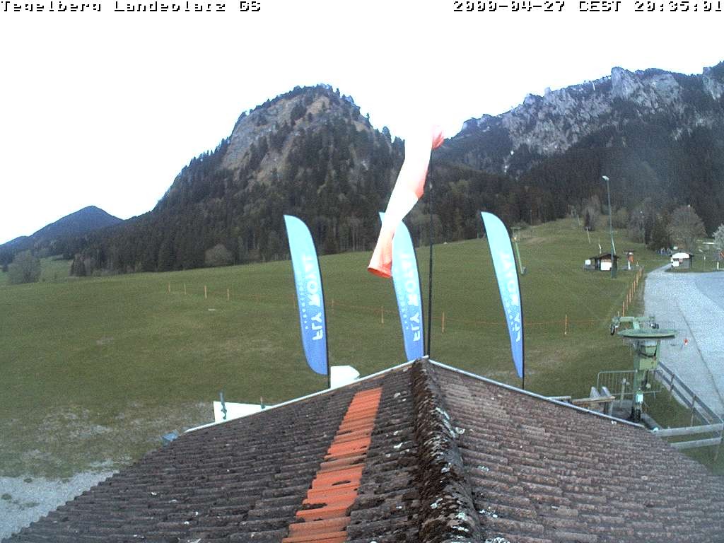 Archived image Webcam Tegelberg - Landing place