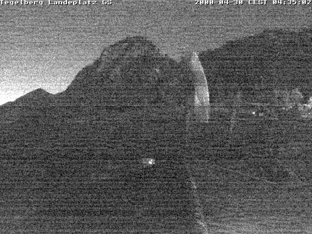 Archived image Webcam Tegelberg - Landing place