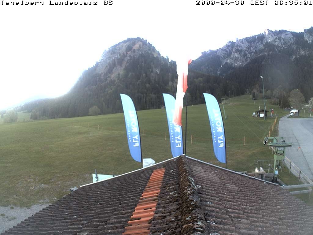 Archived image Webcam Tegelberg - Landing place