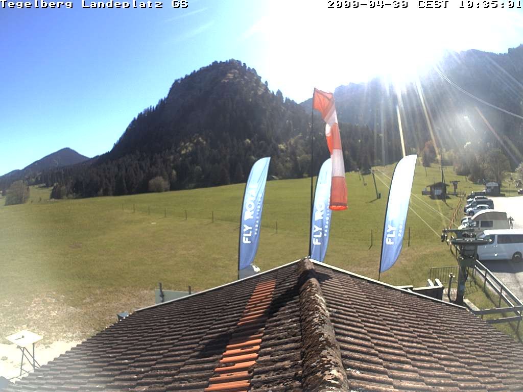 Archived image Webcam Tegelberg - Landing place