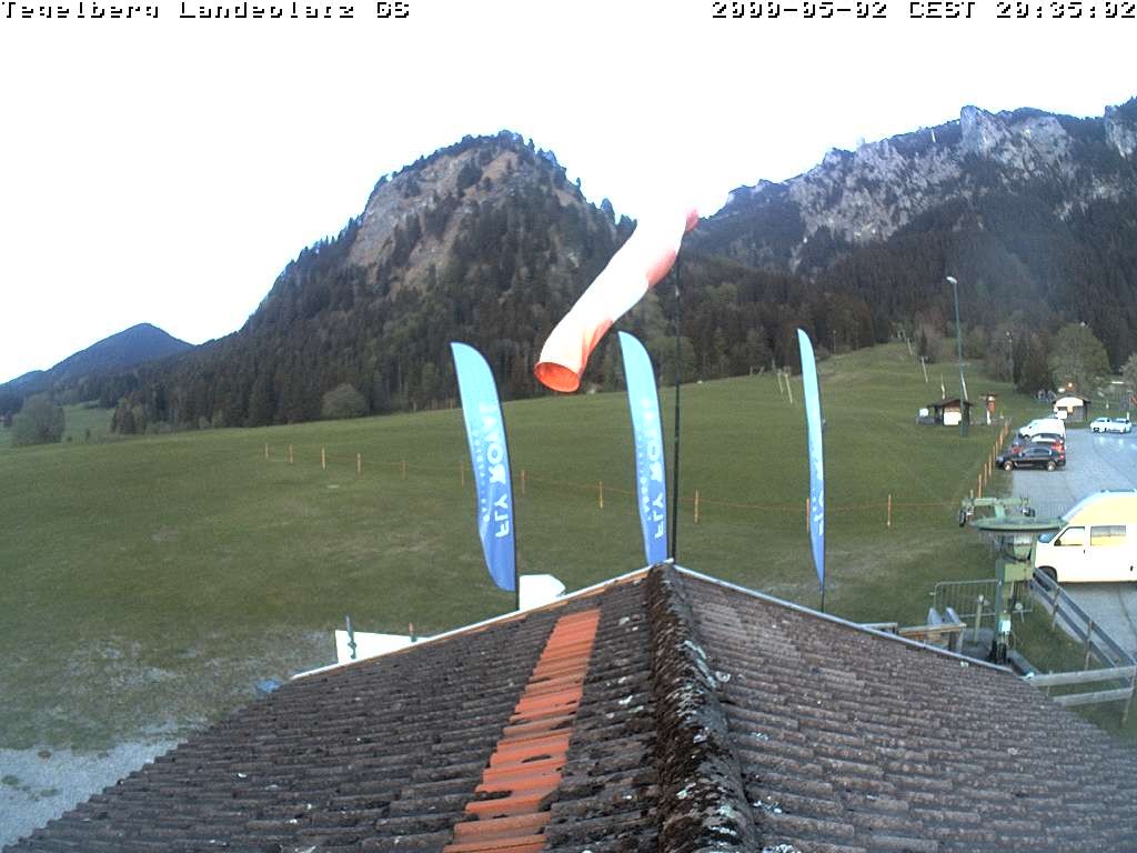 Archived image Webcam Tegelberg - Landing place