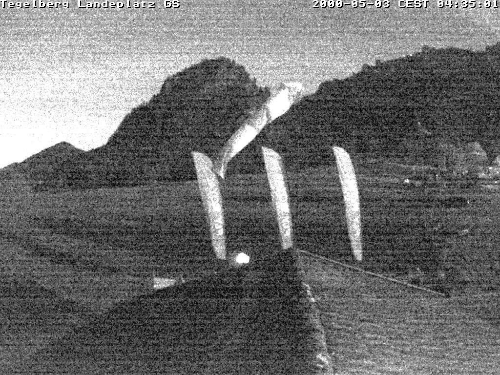 Archived image Webcam Tegelberg - Landing place