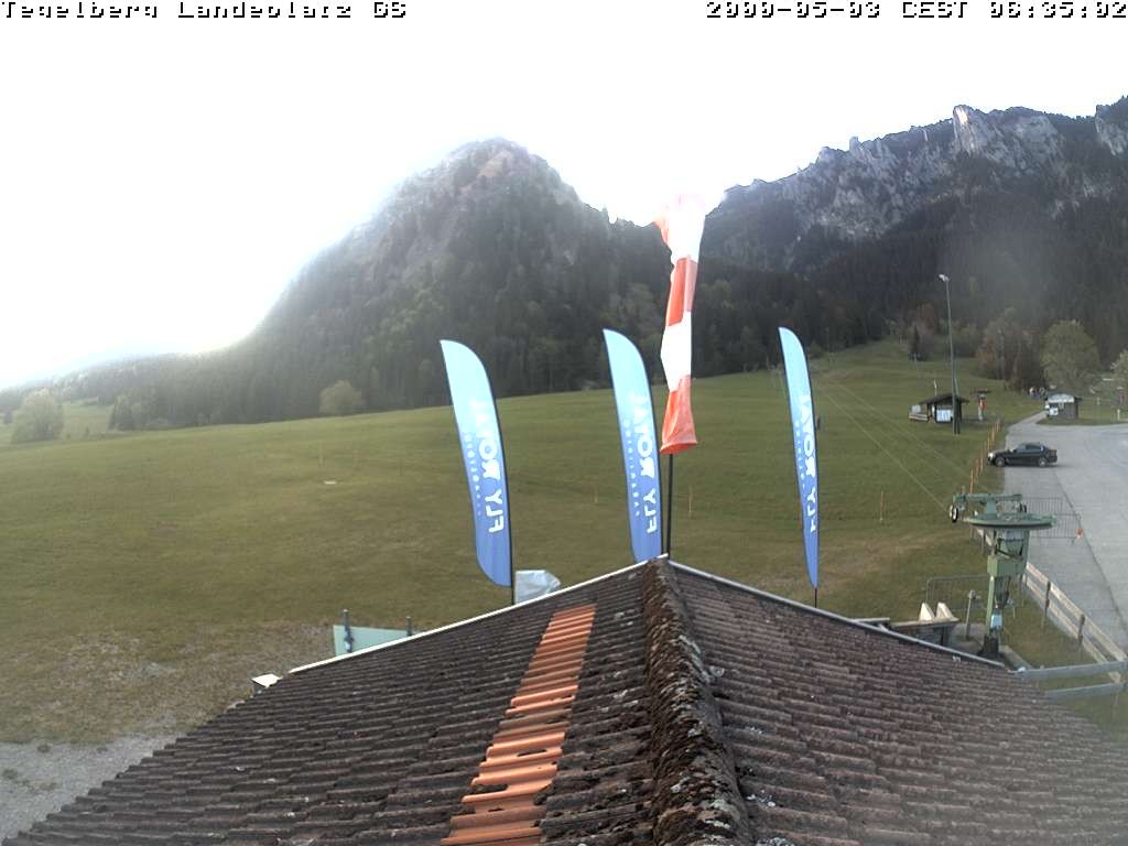 Archived image Webcam Tegelberg - Landing place