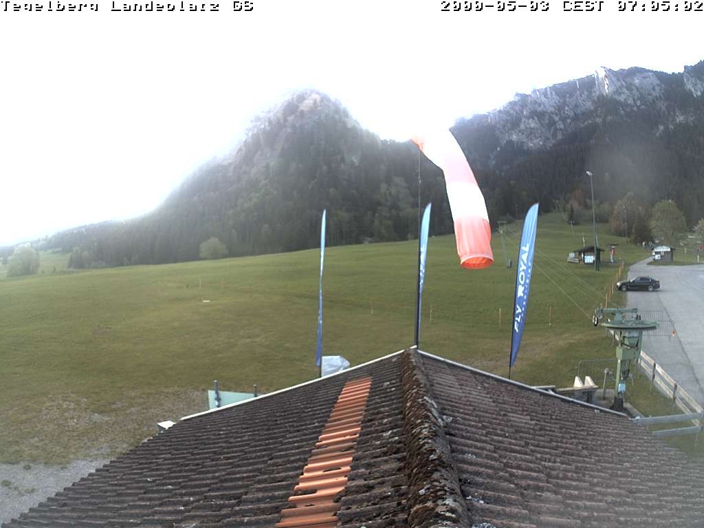 Archived image Webcam Tegelberg - Landing place