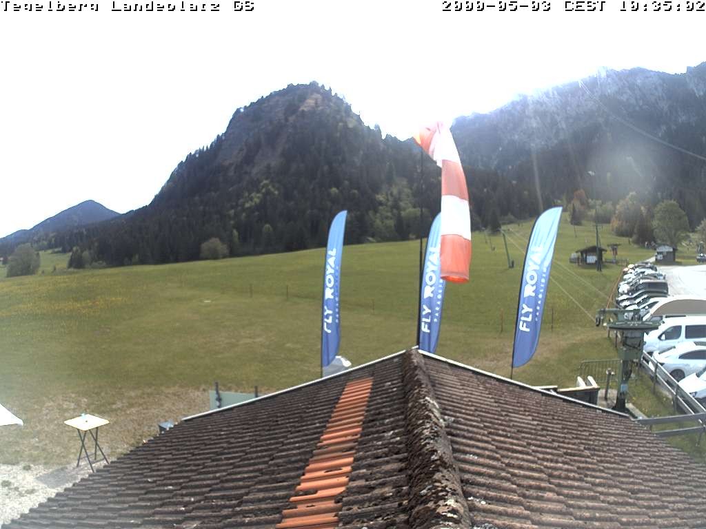 Archived image Webcam Tegelberg - Landing place