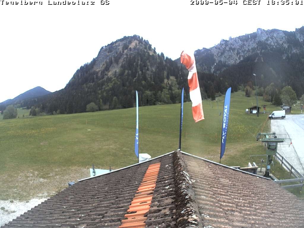 Archived image Webcam Tegelberg - Landing place