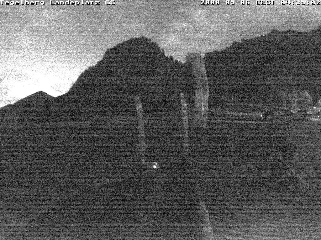 Archived image Webcam Tegelberg - Landing place